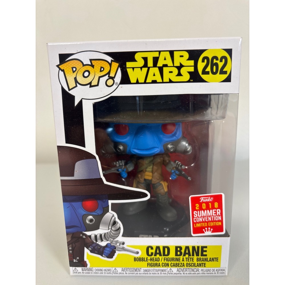Funko Pop Star Wars Cad Bane 262 2018 Summer Convention Limited Edition Figure